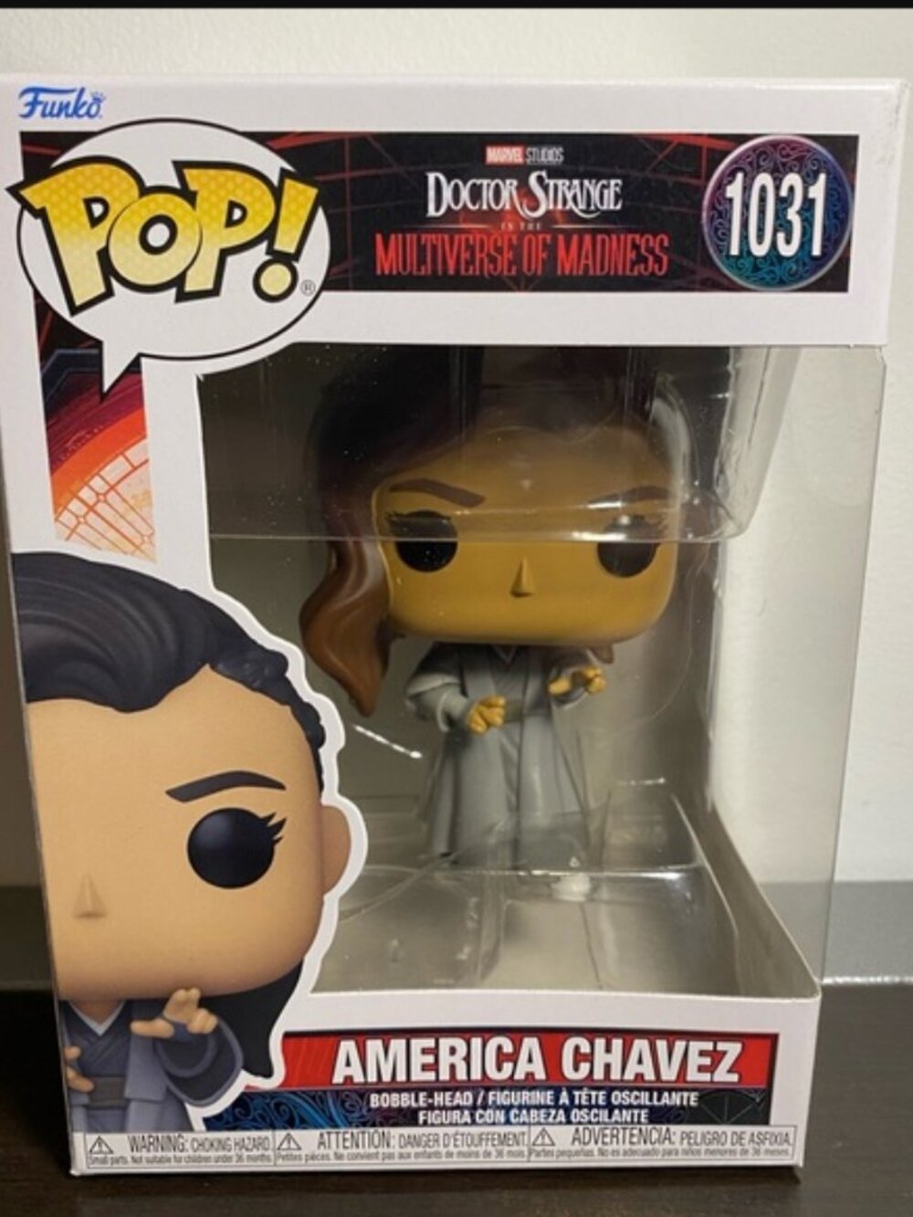 Funko Pop America Chavez #1031 Doctor Strange Multiverse Madness NIB